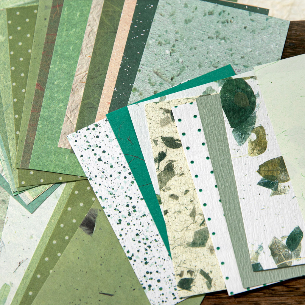 Vintage Junk Journal Scrapbooking Paper - 50PCS Vintage Material Paper Scrapbooking Paper
