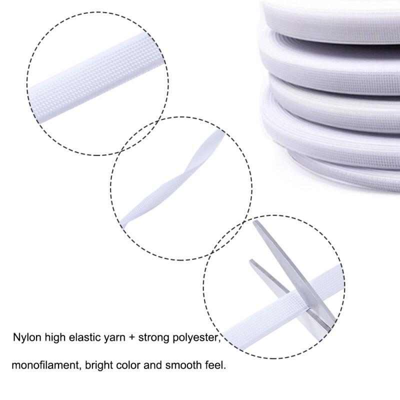 Sewing - 0.3-1.5CM White Polyester Plastic Boning 5M