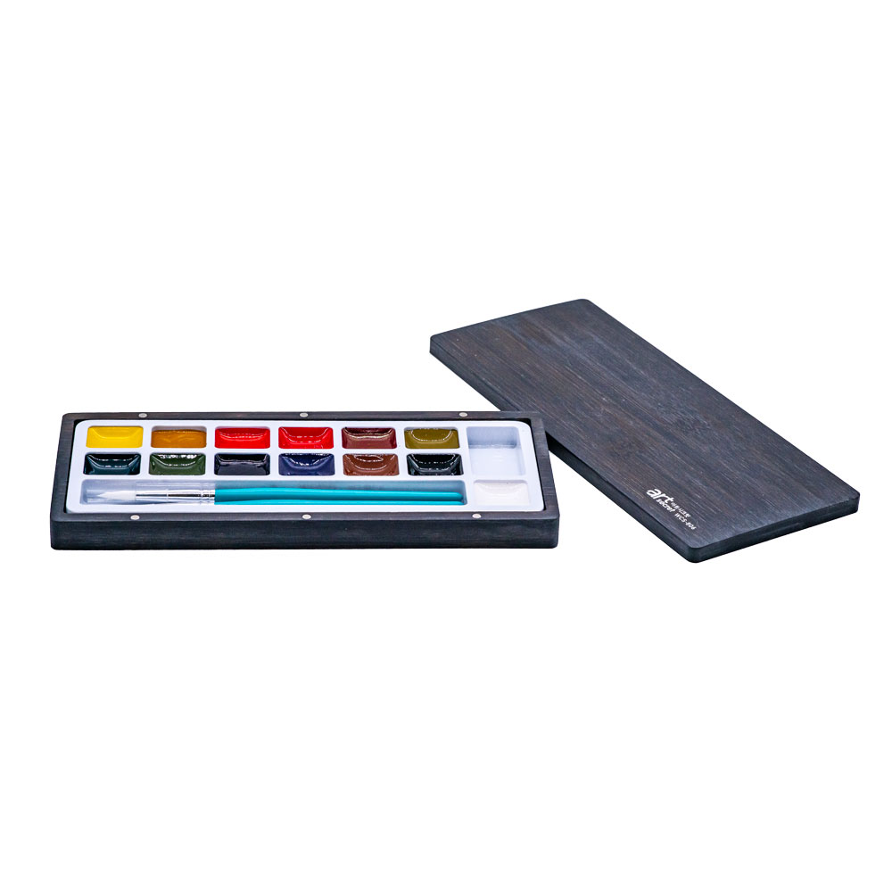 ArtSecret 13 Solid Watercolor  - Watercolor Paint Set Solid Pigment 评论和价格