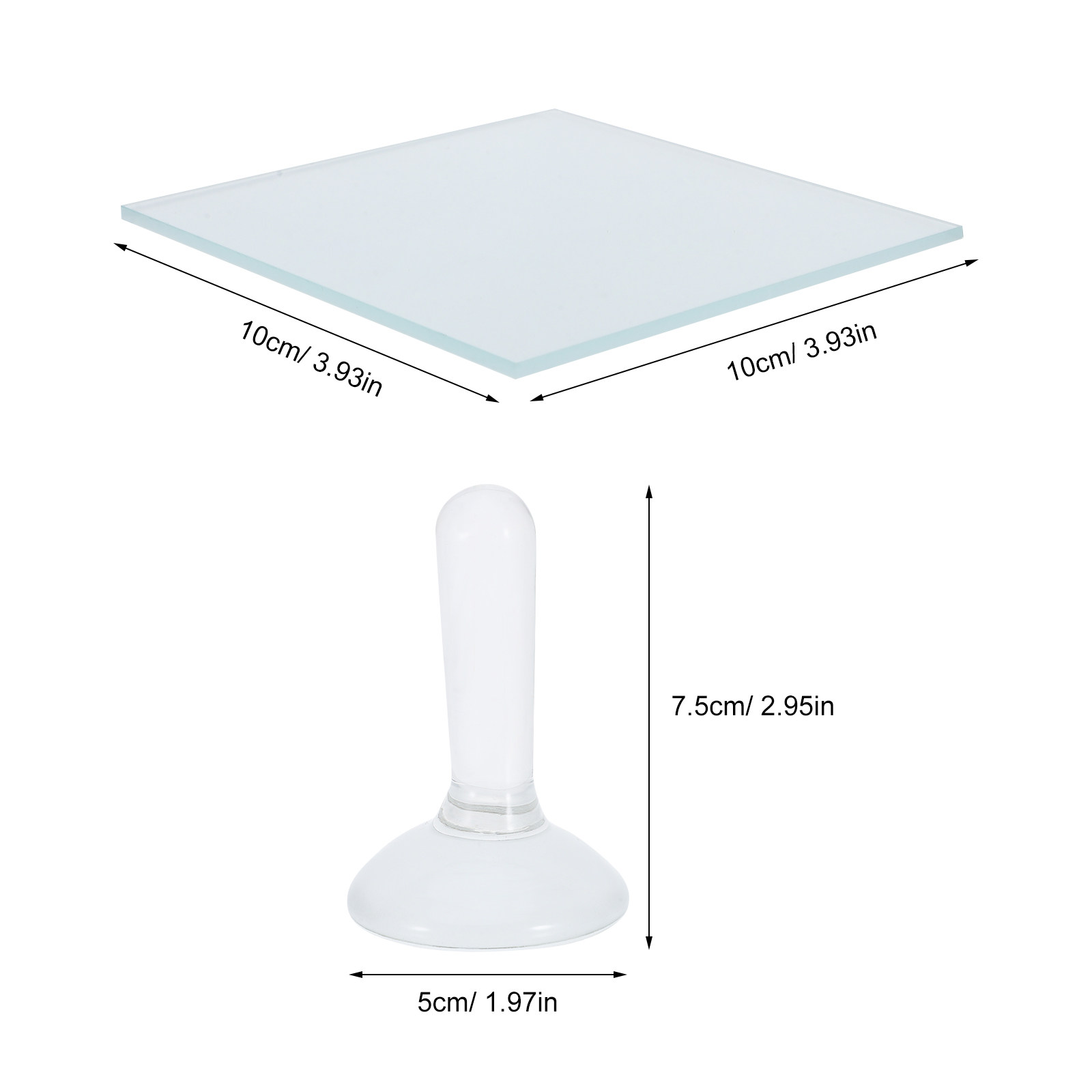 1Set Glass Muller Grinding Sla - Painting Supplies 评论和价格
