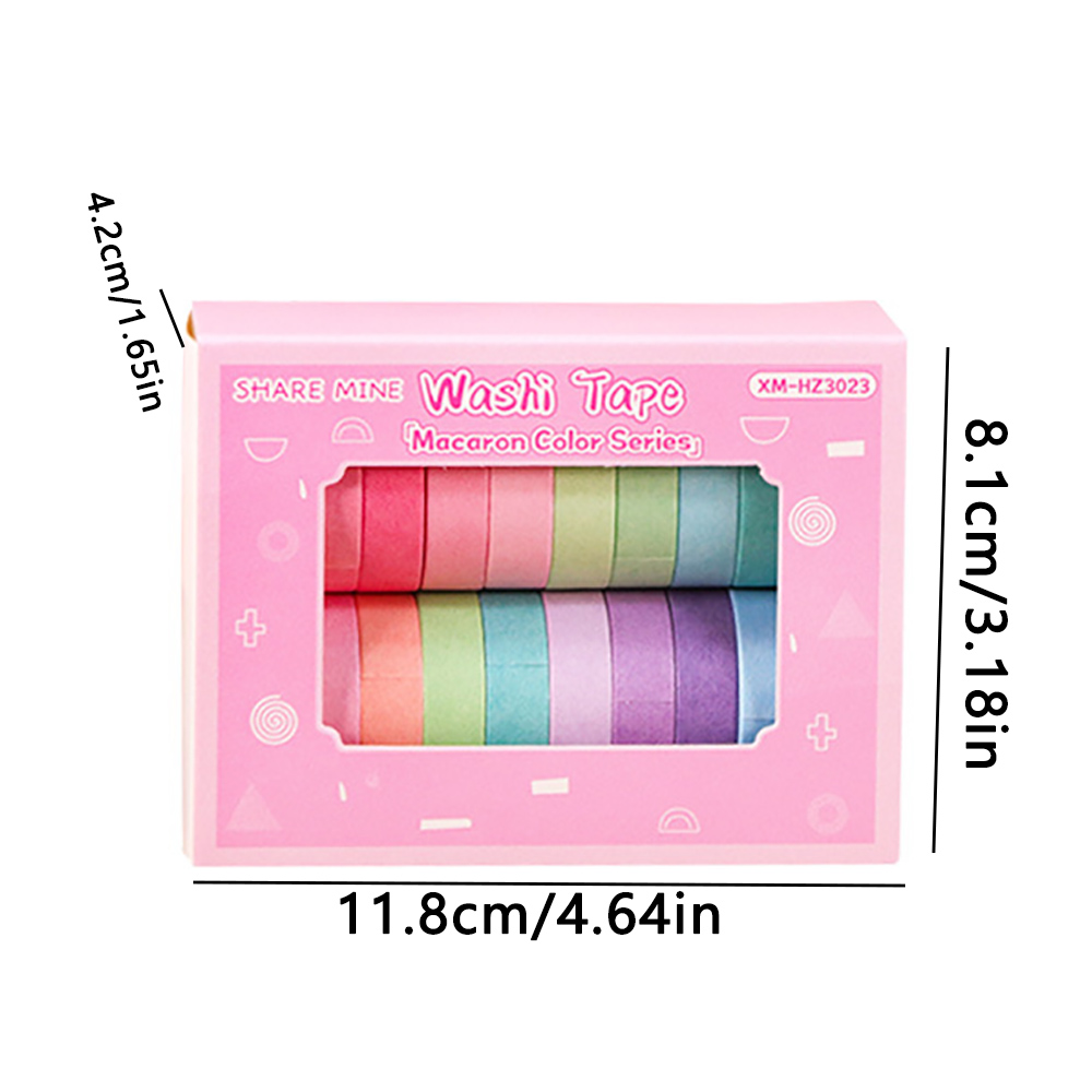 20 Roll Washi Tape Set Diamond - Painting Supplies 评论和价格