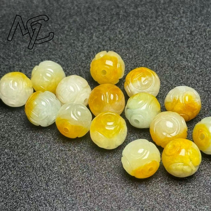 5pcs Natural Yellow Emerald Ja - Beading 评论和价格