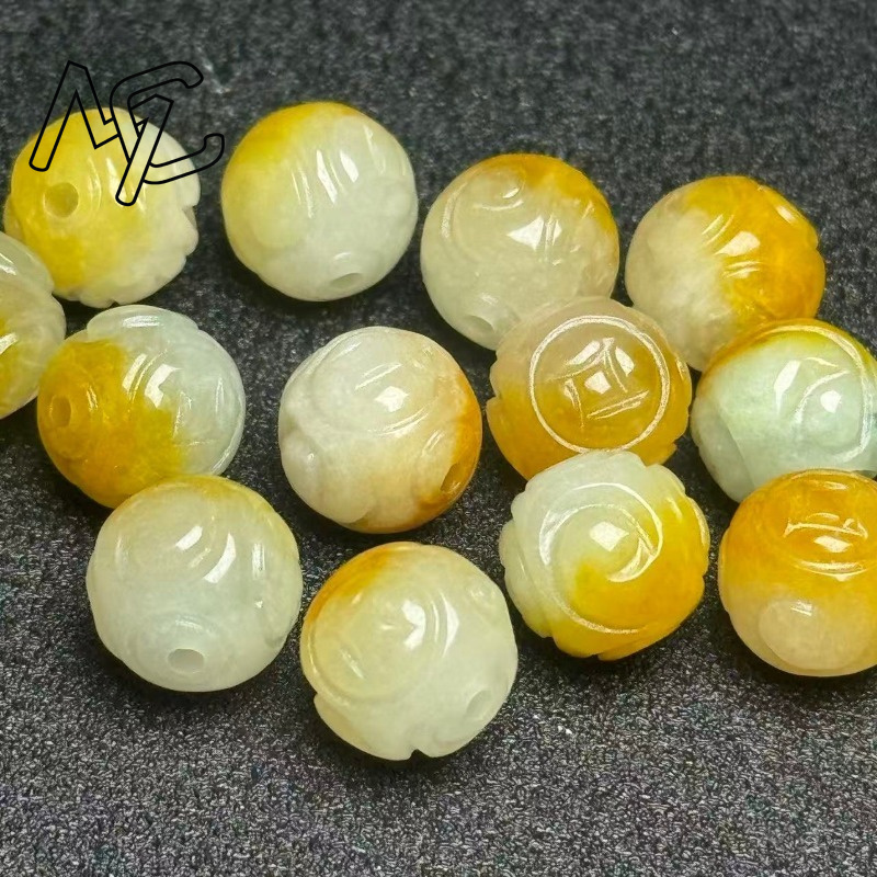 5pcs Natural Yellow Emerald Ja - Beading 评论和价格