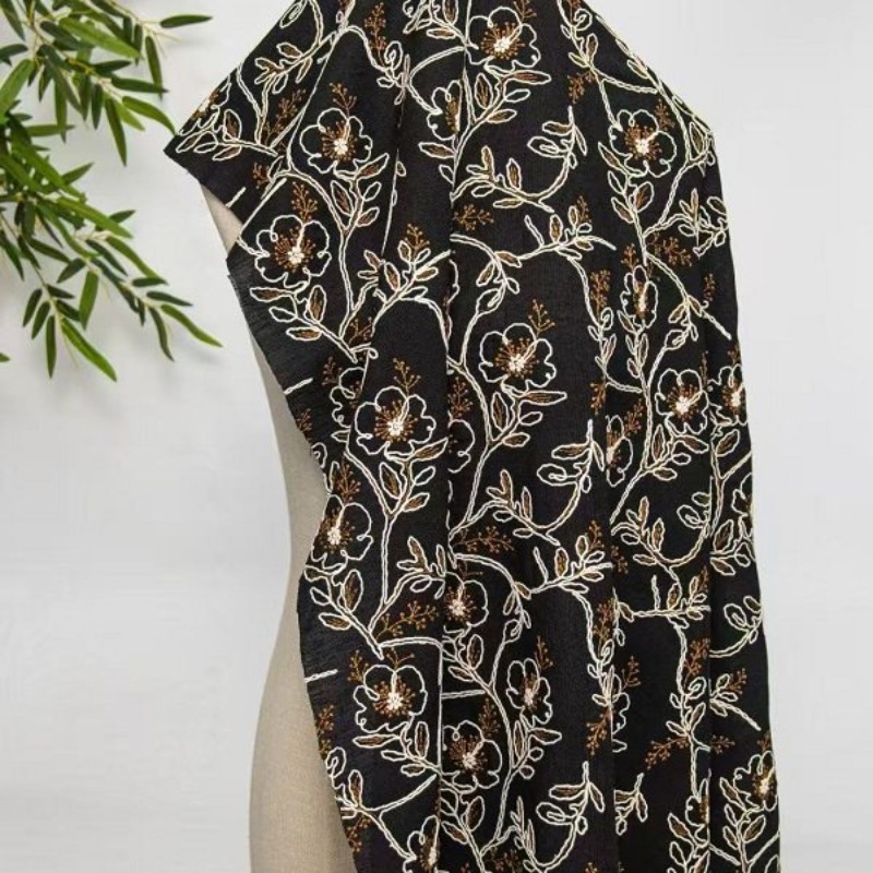 Embroidered Tulle Lace Trim Fa - Sewing 评论和价格