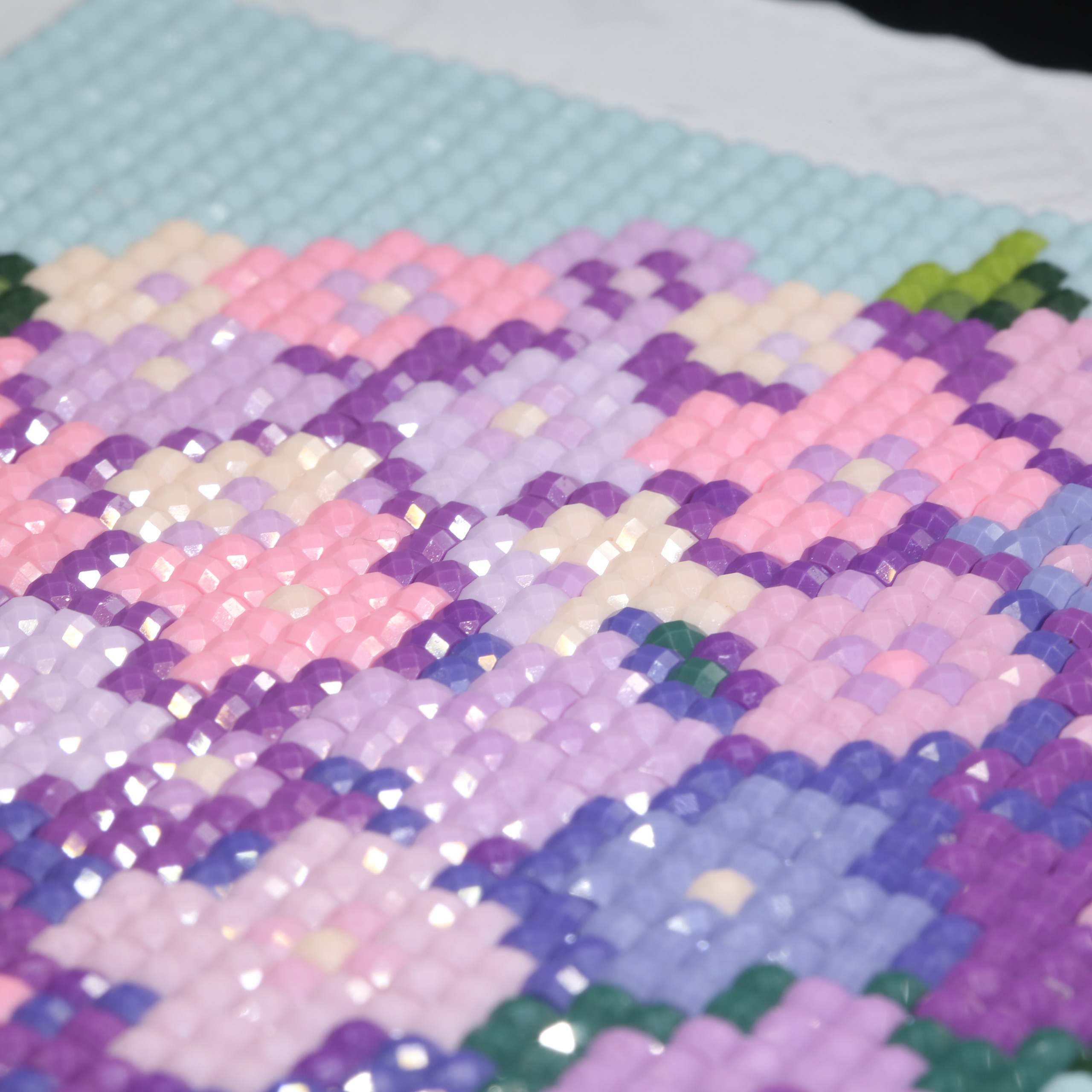 Minigem® Purple Hydrangea 5D D - 5D Diamond Painting Kit Full Drill 评论和价格