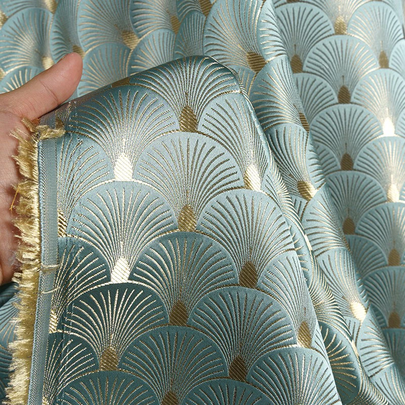 Ginkgo Leaf Fan Shaped Jacquar - Sewing 评论和价格