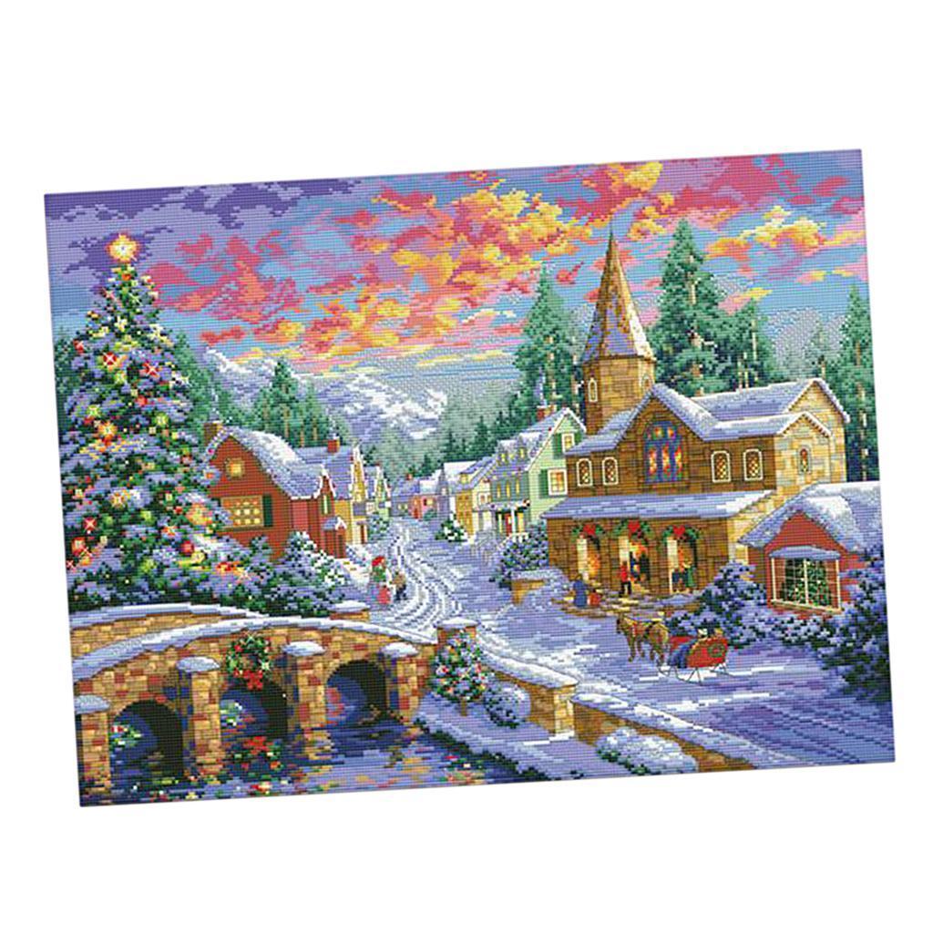 DIY Needlework Craft Stamped C - Cross Stitch Stamped Kits Beginners 评论和价格