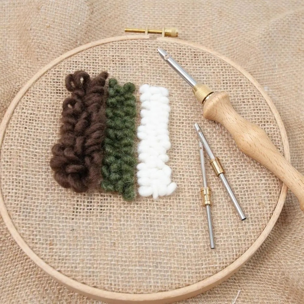 2.5mm/3.5mm/5mm Punch Needle S - Cotton Embroidery Thread Skeins 评论和价格