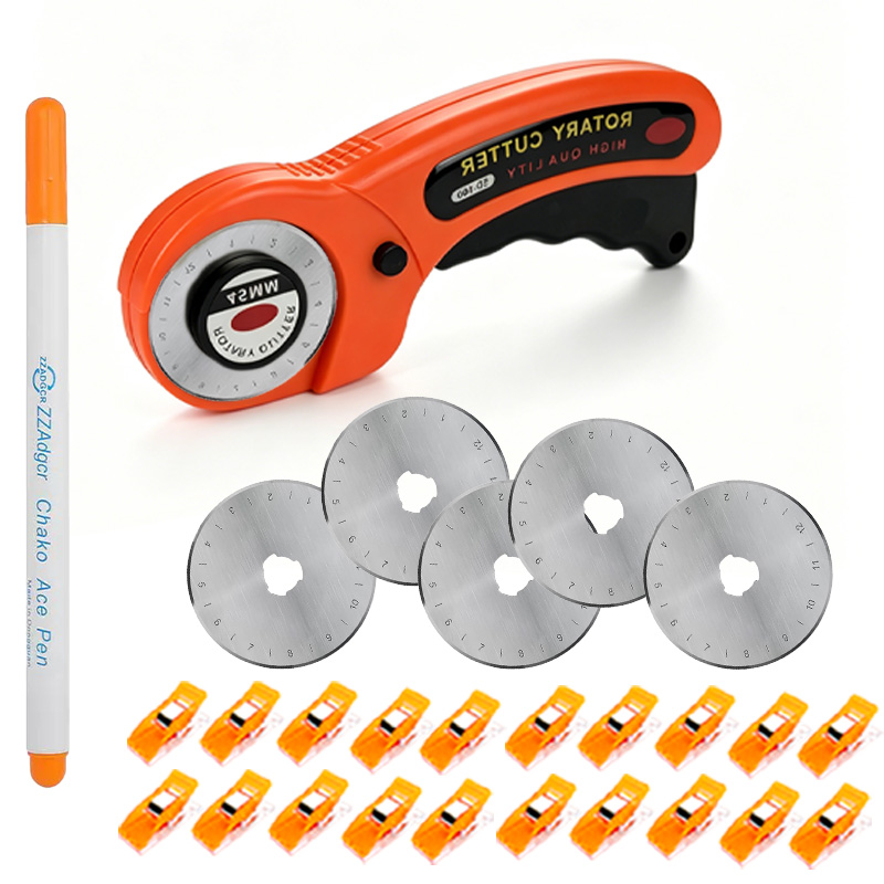 45mm Rotary Cutter Sewing Supp - Rotary Cutter For Fabric 45Mm 评论和价格