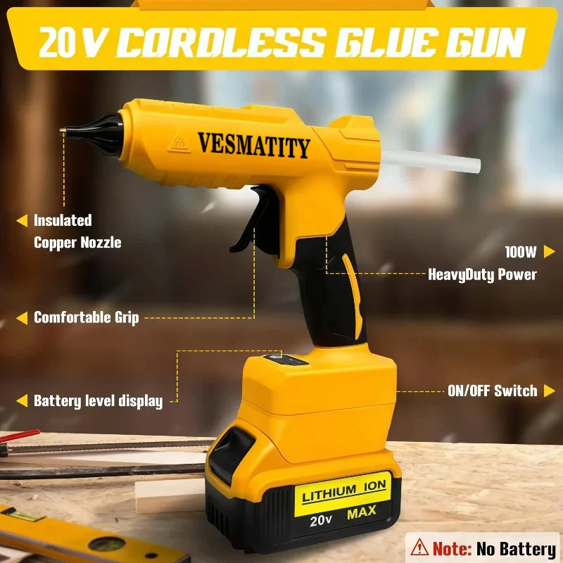 Cordless Electric Handheld Hot - Hot Melt Glue Gun Cordless 评论和价格