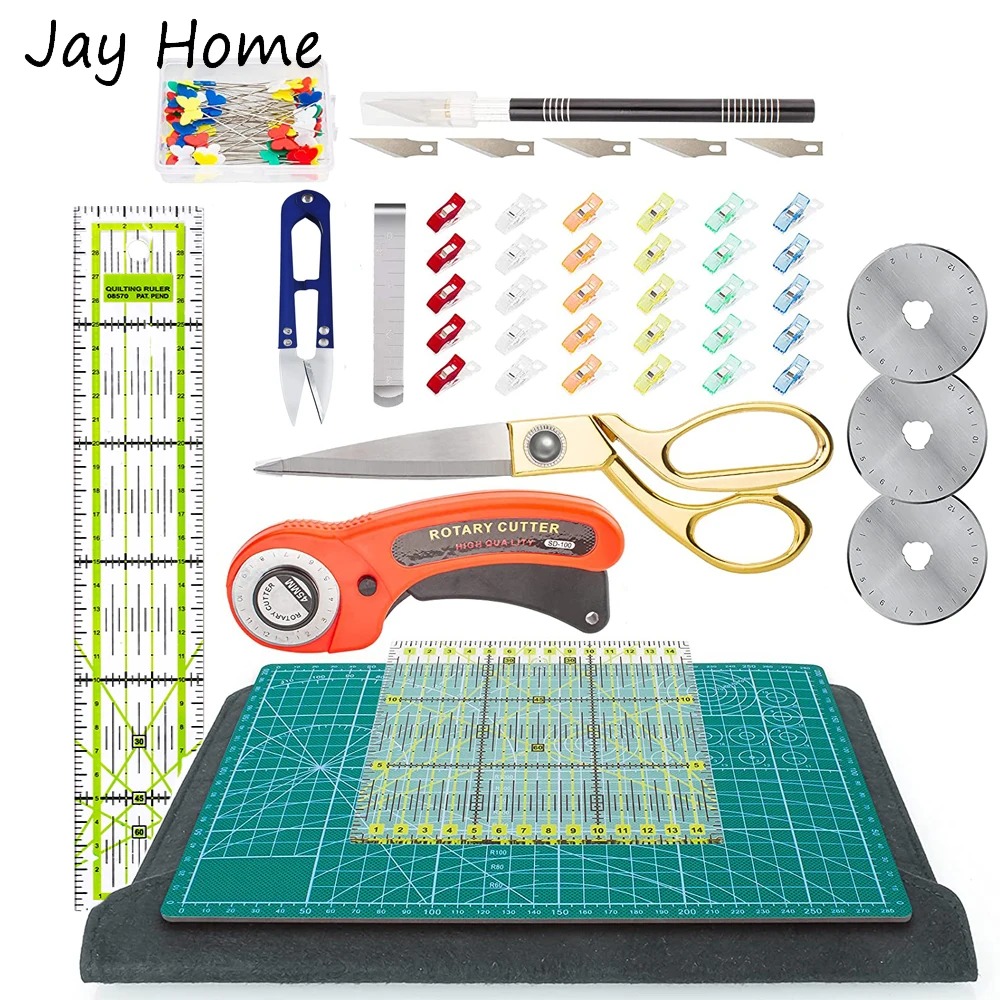 42PCS Rotary Cutter Set 45mm F - Rotary Cutter For Fabric 45Mm 评论和价格
