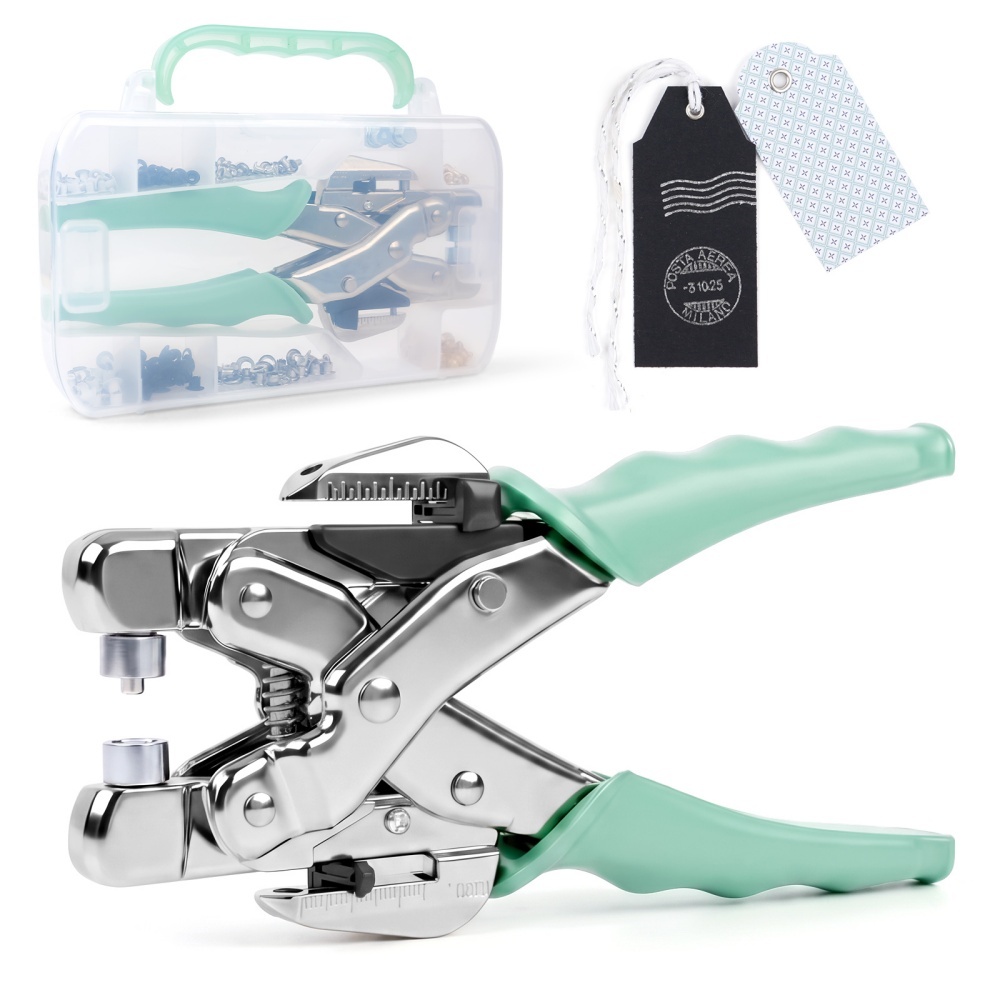 Grommet Tool Kit Handheld Hole - Sewing 评论和价格