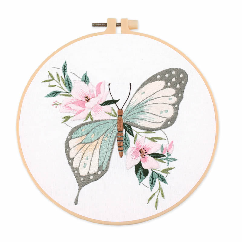 1pc 20X20CM 7.87 inch Embroide - Embroidery 评论和价格