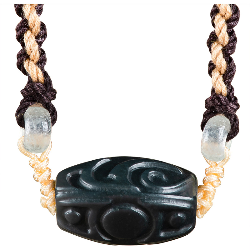 Hetian Jade Carve Bead Pendant - Beading 评论和价格