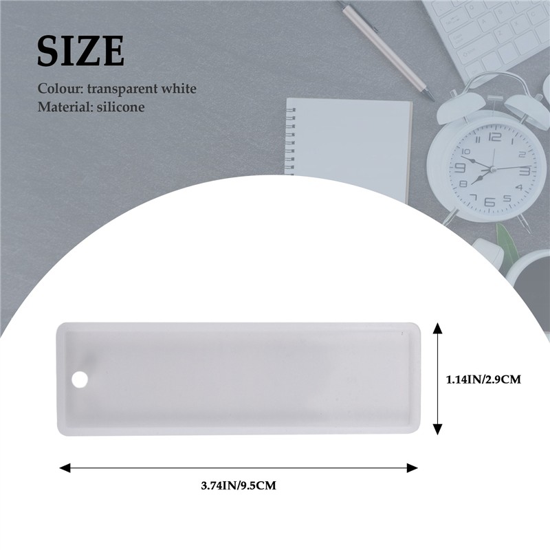 The New 6 Pcs/set Rectangle Si - Silicone Epoxy Resin Molds Set 评论和价格