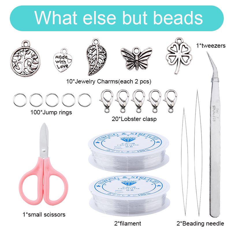 20000pcs Jewelry Making Kit Se - Glass Seed Beads 2Mm Jewelry Making 评论和价格
