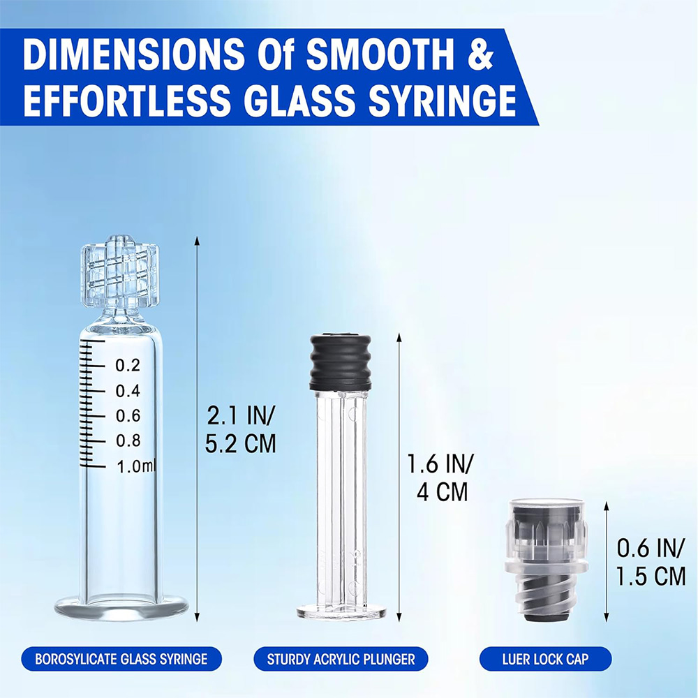 1ml Glass Luer Pet Food Measur - Craft Tools 评论和价格