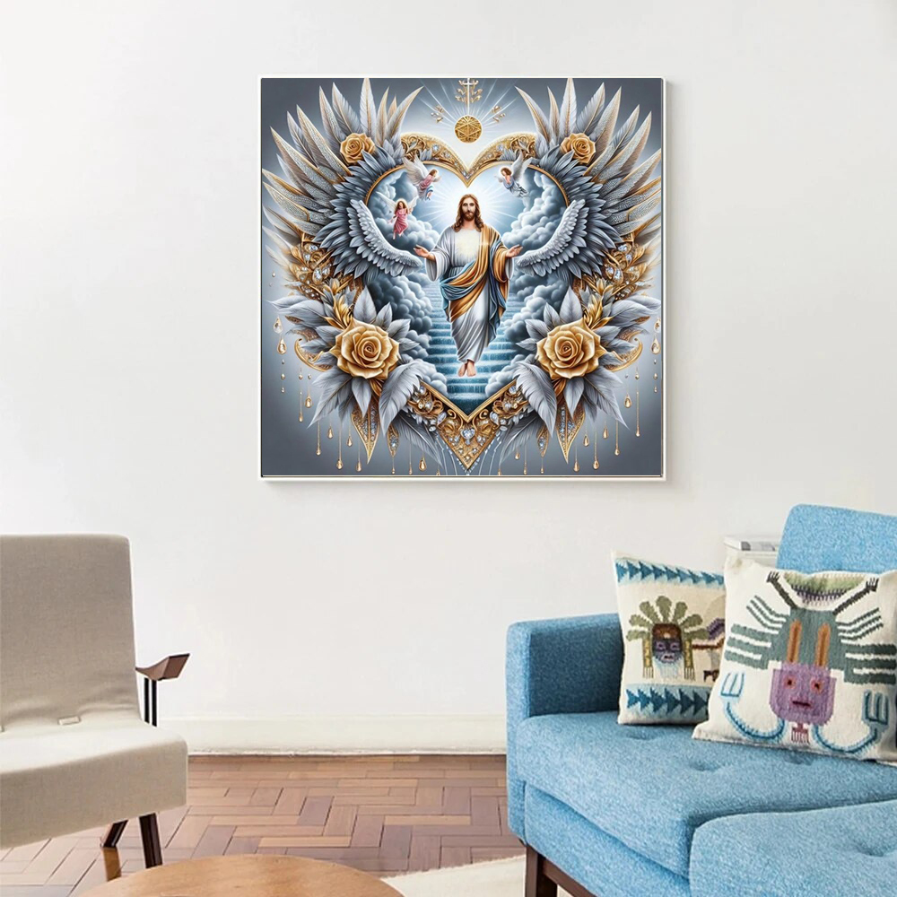 1pc frameless 5D DIY Diamond P - 5D Diamond Painting Kit Full Drill 评论和价格