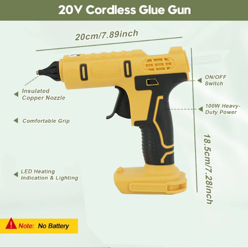 Cordless Electric Handheld Hot - Hot Melt Glue Gun Cordless 评论和价格