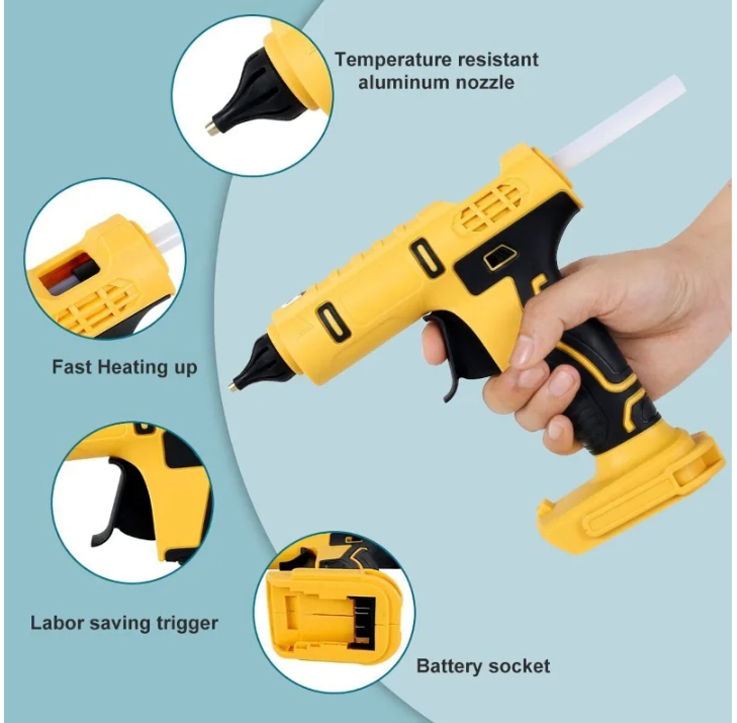 Cordless Electric Handheld Hot - Hot Melt Glue Gun Cordless 评论和价格