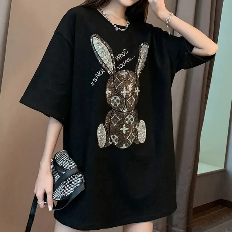 Women's Summer Casual T-Shirt: - Embroidery 评论和价格