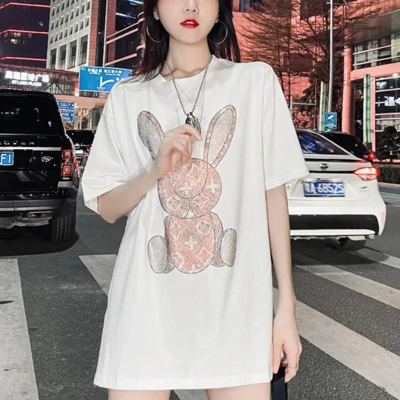 Women's Summer Casual T-Shirt: - Embroidery 评论和价格