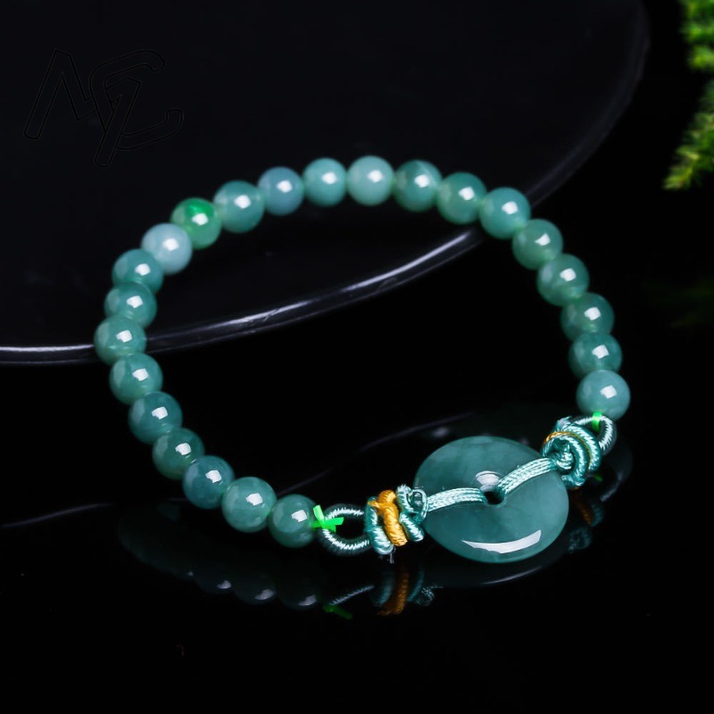 Natural Real Emerald Blue Wate - Beading 评论和价格