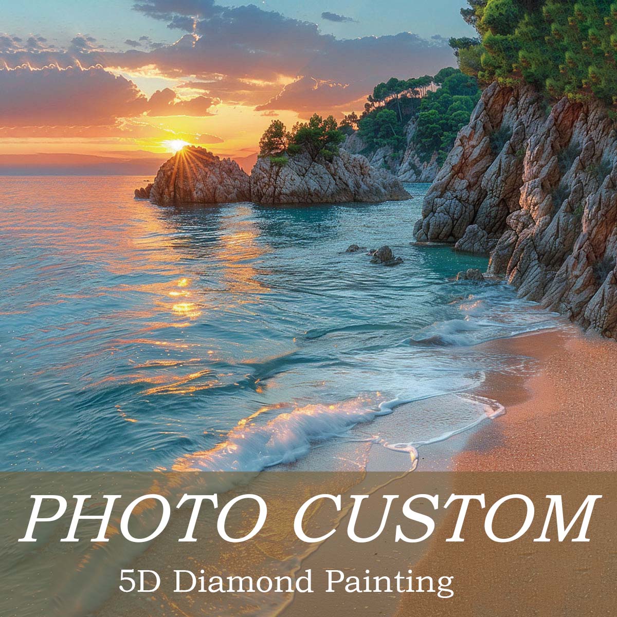 Custom Diamond Painting Person - 5D Diamond Painting Kit Full Drill 评论和价格