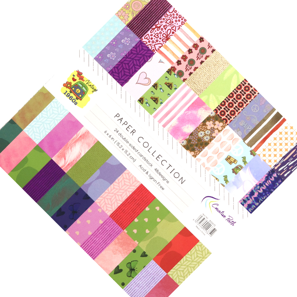 Creative Path 1960s Vintage Fl - Vintage Junk Journal Scrapbooking Paper 评论和价格