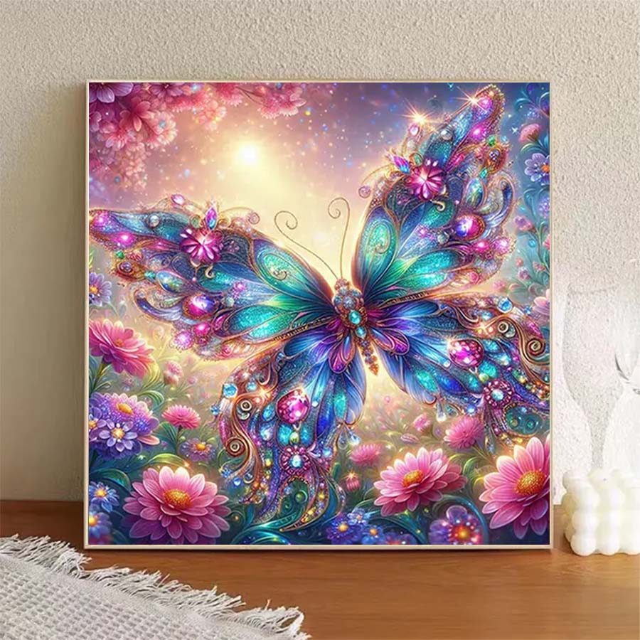 1 piece 5D DIY flocking cloth, - 5D Diamond Painting Kit Full Drill 评论和价格