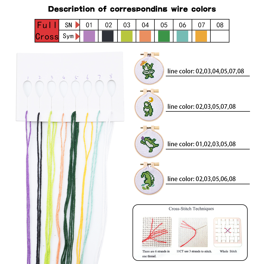 4pcs Embroidery Starter Kit DI - Craft Tools 评论和价格