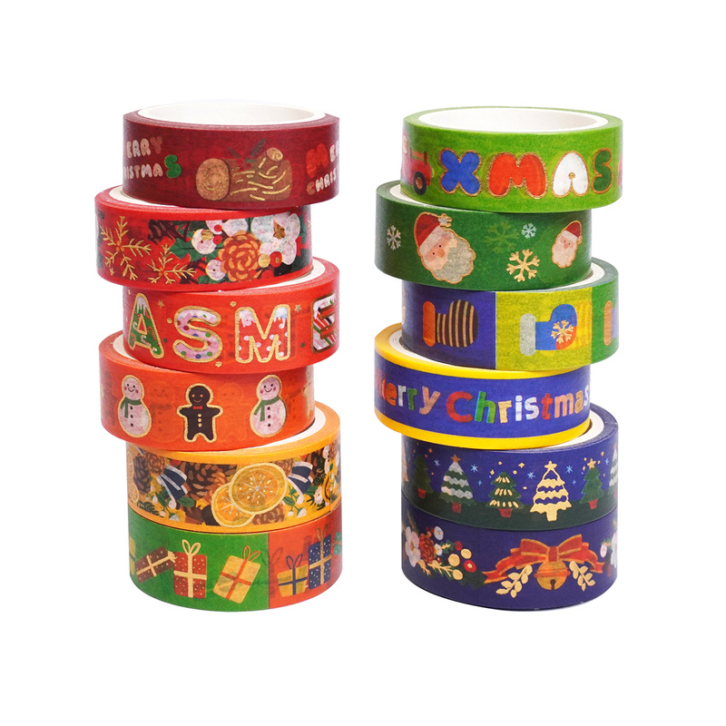 12 Rolls Of Vintage Christmas  - Scrapbooking 评论和价格