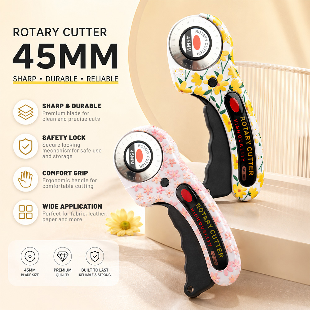 Rotary Cutter 45mm Card Paper  - Rotary Cutter For Fabric 45Mm 评论和价格