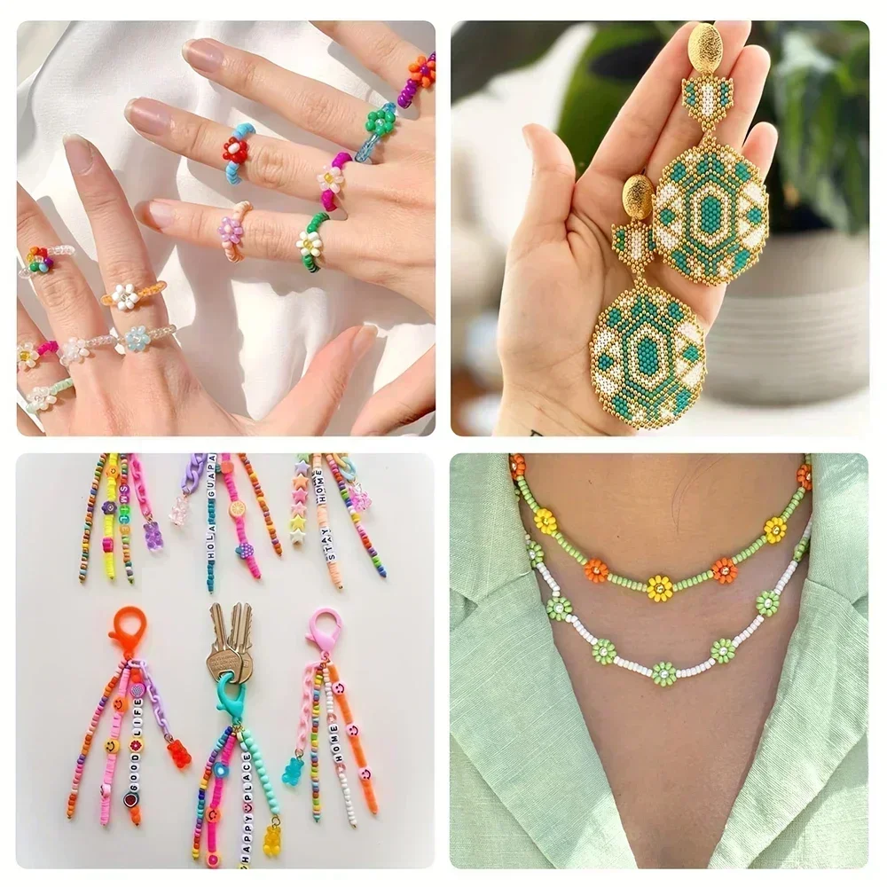 10g Colorful Glass Seed Beads  - Glass Seed Beads 2Mm Jewelry Making 评论和价格