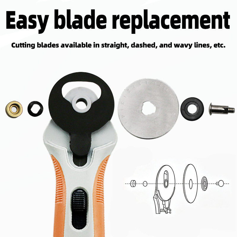 45mm Rotary Cutter, Fabric Cut - Rotary Cutter For Fabric 45Mm 评论和价格