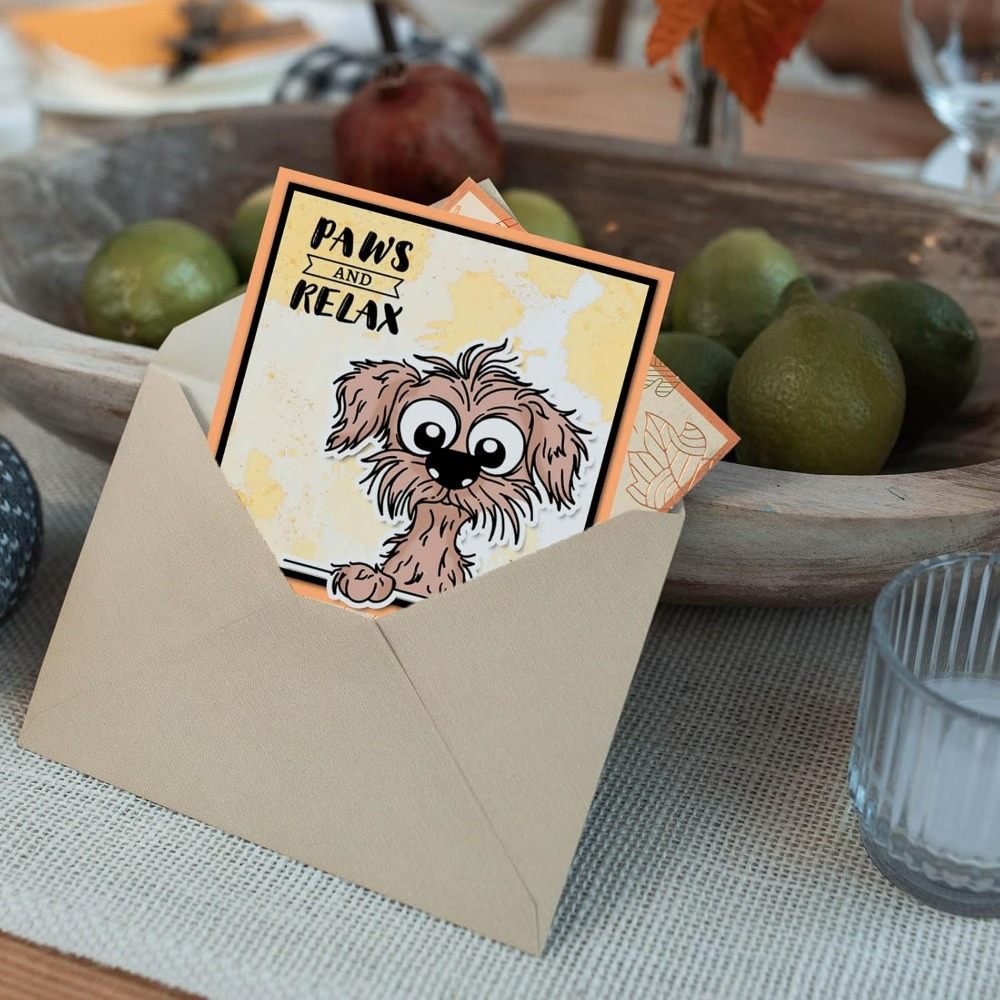 Comic Dog Clear Silicone Stamp - Clear Silicone Stamps For Card Making 评论和价格