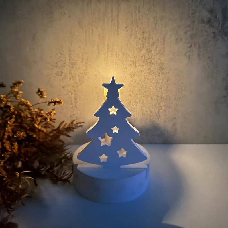 Christmas Tree Candle Base Sil - Silicone Epoxy Resin Molds Set 评论和价格