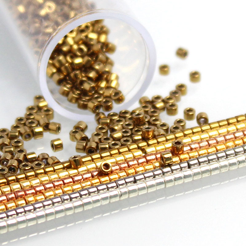 Japanese MKU Glass  Beads  Met - Glass Seed Beads 2Mm Jewelry Making 评论和价格