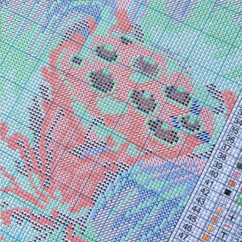 【CC2937 Spring Garden】 Beginne - Cross Stitch Stamped Kits Beginners 评论和价格