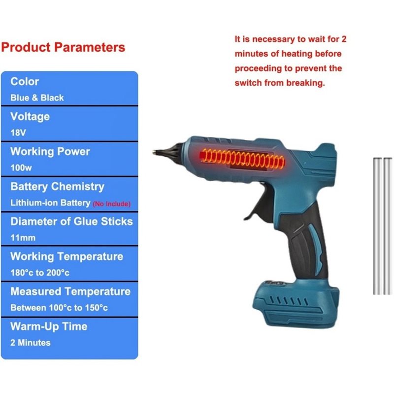 T19C Hot Melt Glue Gun Cordles - Hot Melt Glue Gun Cordless 评论和价格