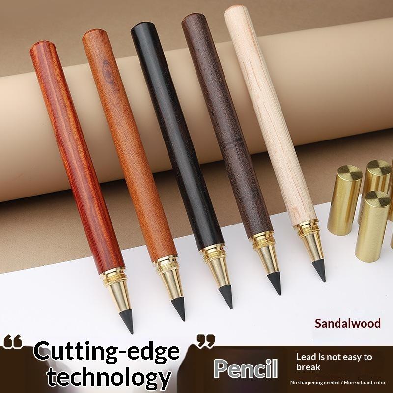 Hot Wooden HB No Ink Pencil Dr - Painting Supplies 评论和价格