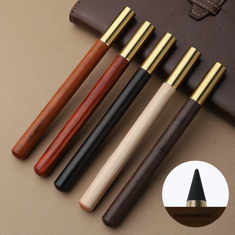 Hot Wooden HB No Ink Pencil Dr - Painting Supplies 评论和价格