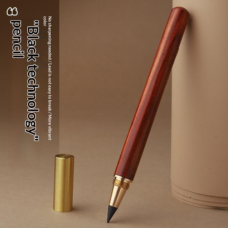 Hot Wooden HB No Ink Pencil Dr - Painting Supplies 评论和价格