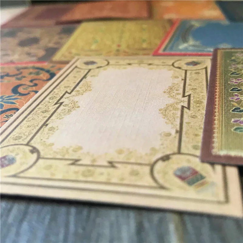 16Pcs Vintage Bohemian Cardsto - Vintage Junk Journal Scrapbooking Paper 评论和价格