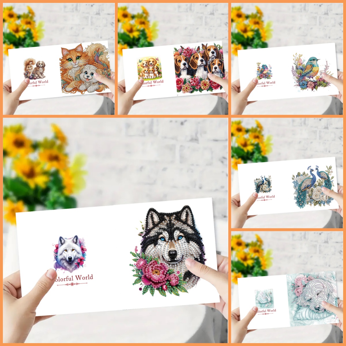 36/5000 6 DIY Diamond Painting - Painting Supplies 评论和价格