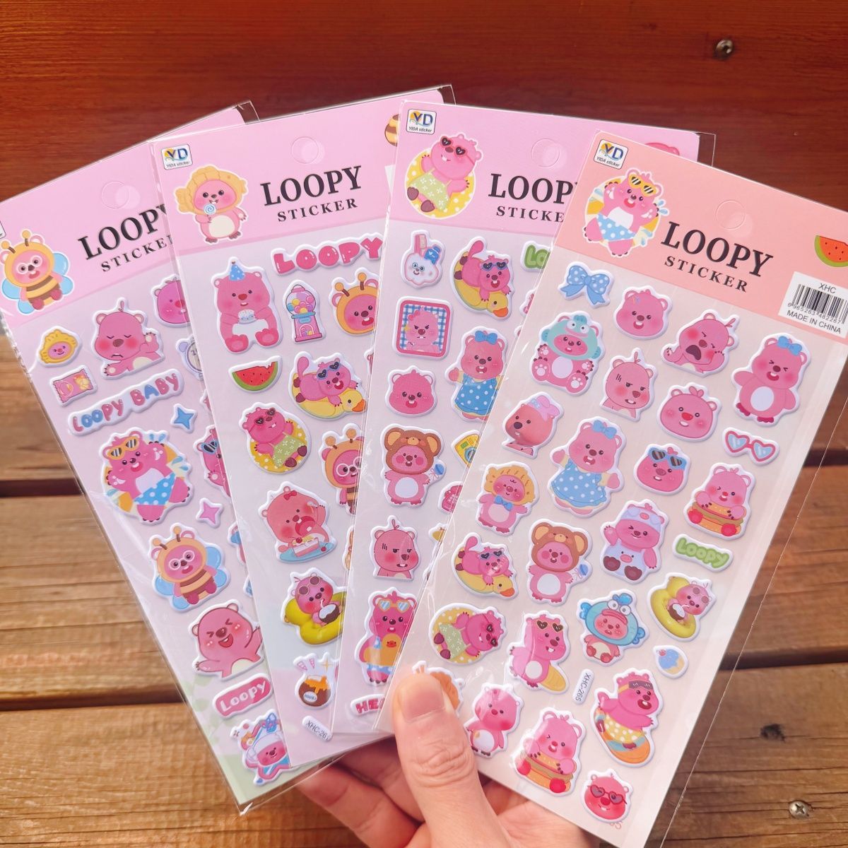 New Pororo Anime Cute Loopy 3D - Scrapbooking 评论和价格