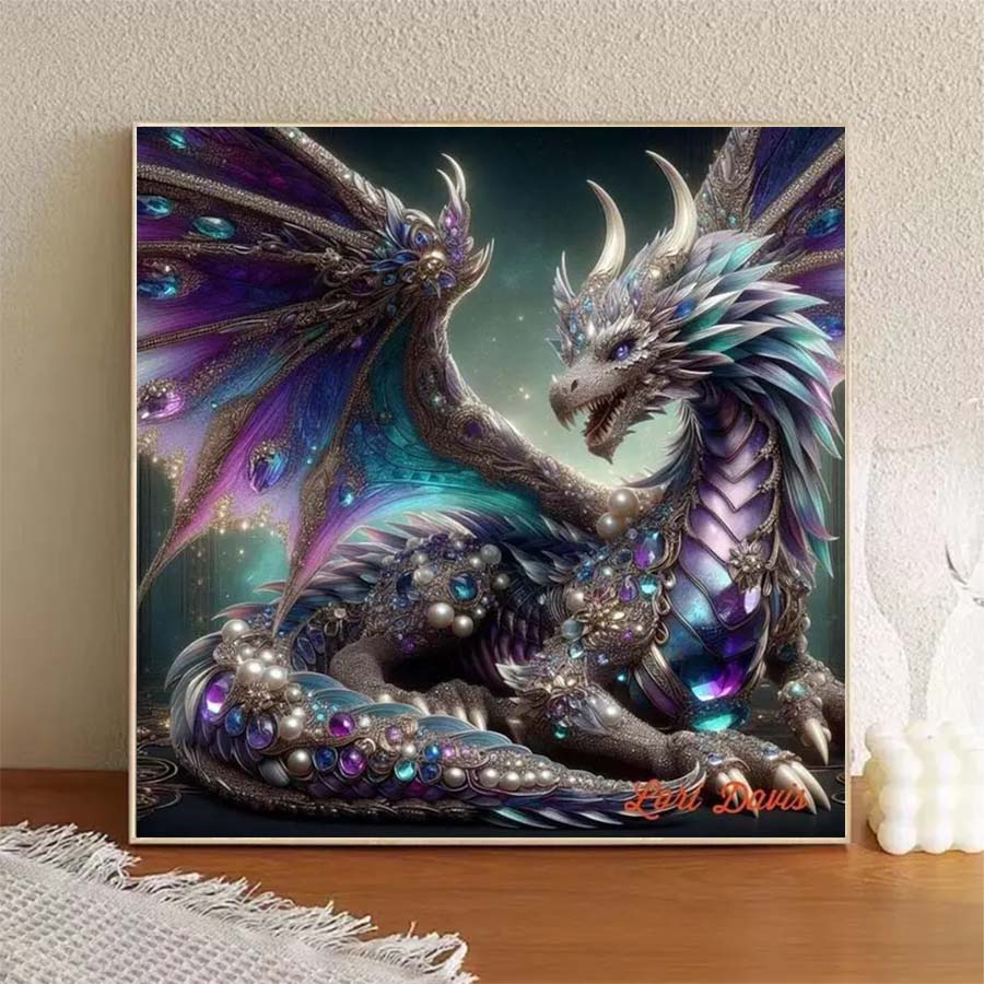 1 piece 5D DIY flocking cloth, - 5D Diamond Painting Kit Full Drill 评论和价格
