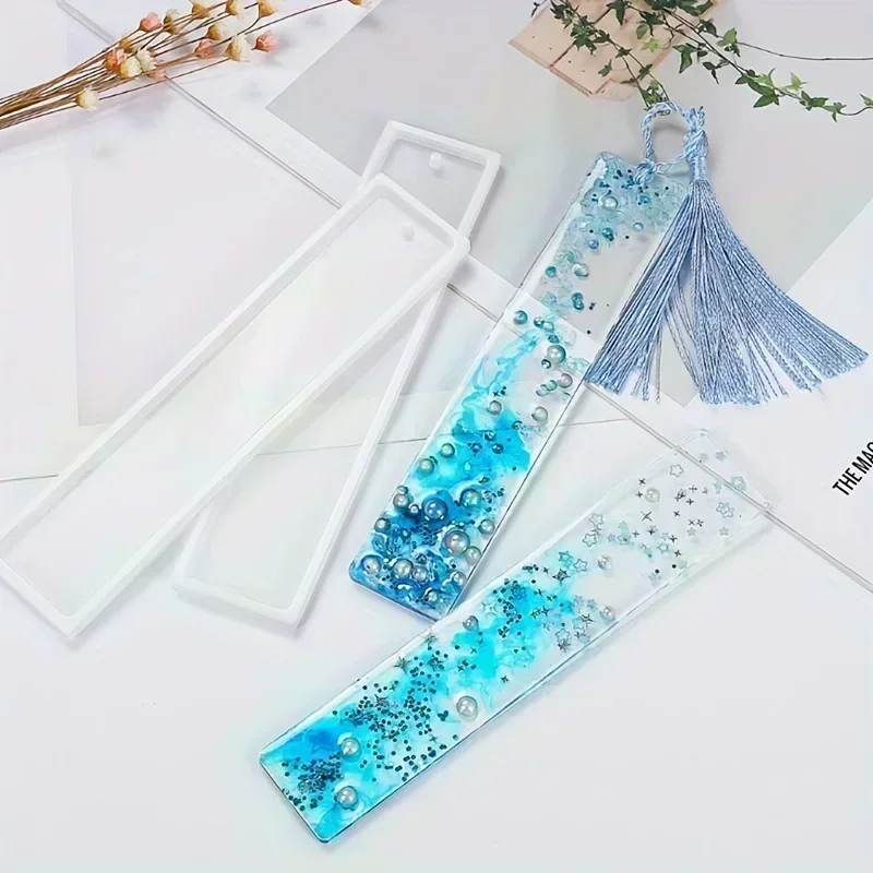 5pcs/set DIY Rectangular Cryst - Silicone Epoxy Resin Molds Set 评论和价格