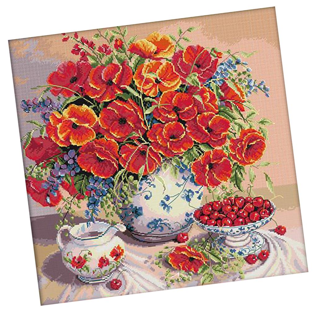 Stamped Cross Stitch Kits with - Cross Stitch Stamped Kits Beginners 评论和价格