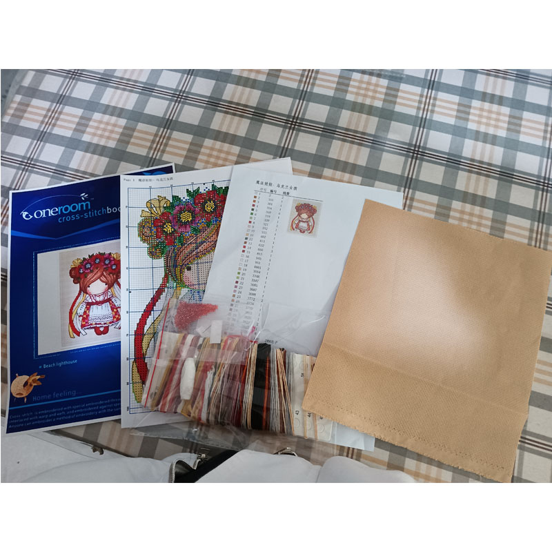 Cross Stitch Kits Cross-Stitch - Cotton Embroidery Thread Skeins 评论和价格